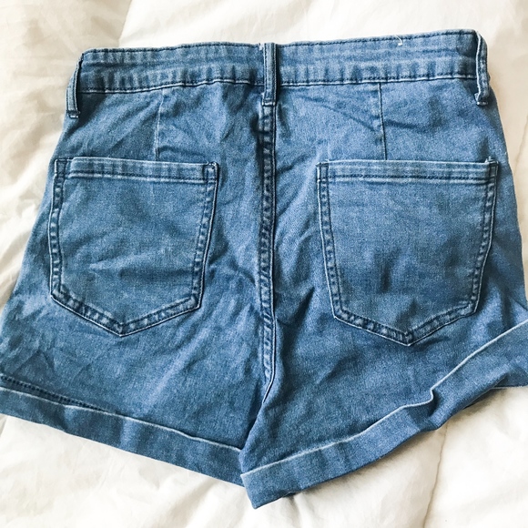 Forever 21 High Waisted Denim Shorts - Picture 3 of 4